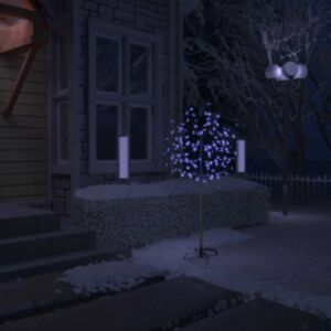 Pood24 jõulupuu 120 LEDi, sinine valgus, kirsiõied 150 cm