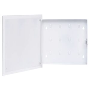 Pood24 võtmekarp magnetplaadiga, valge, 35 x 35 x 5,5 cm
