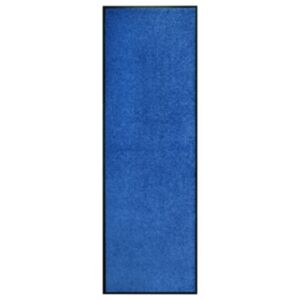 Pood24 uksematt pestav, sinine, 60 x 180 cm
