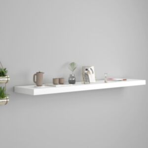 Pood24 seinariiul, valge, 120 x 23,5 x 3,8 cm MDF