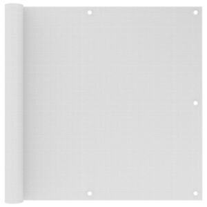 Pood24 rõdusirm, valge, 90 x 500 cm, HDPE 