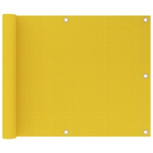 Pood24 rõdusirm, kollane, 75 x 600 cm, HDPE