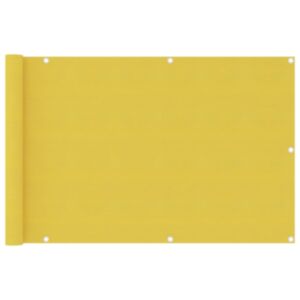 Pood24 rõdusirm, kollane, 90 x 400 cm, HDPE