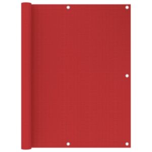 Pood24 rõdusirm, punane, 120 x 400 cm, HDPE
