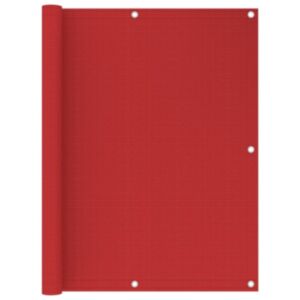 Pood24 rõdusirm, punane, 120 x 500 cm, HDPE