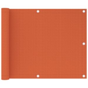 Pood24 rõdusirm, oranž, 75 x 300 cm, HDPE