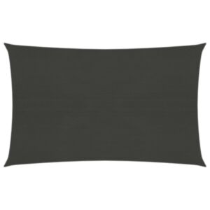 POOD24 солнечные часы 160 г / м² серый антрацит 2,5 x 4 м HDPE