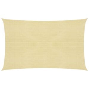 Pood24 päikesepuri 160 g/m² beež, 2,5 x 5 m HDPE