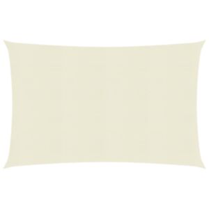 Pood24 päikesepuri 160 g/m² kreemjas, 3 x 6 m, HDPE 