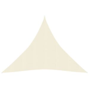 Pood24 päikesepuri 160 g/m², kreemjasvalge, 4,5 x 4,5 x 4,5 m, HDPE