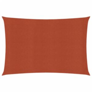 Pood24 päikesepuri 160 g/m² ristkülik, terrakota, 3,5x4,5 m, HDPE