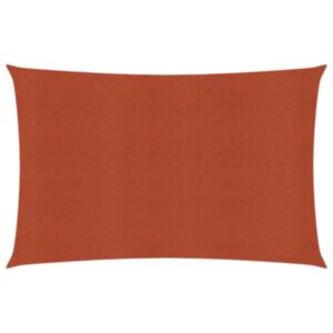 Pood24 päikesepuri 160 g/m² ristkülik, terrakota, 3,5x5 m, HDPE