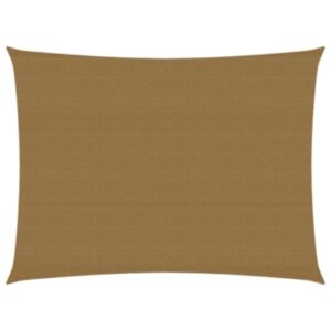 Pood24 päikesepuri 160 g/m² pruunikashall 2,5 x 3,5 m HDPE