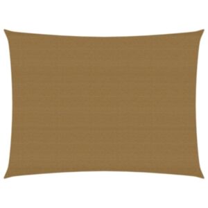 Pood24 päikesepuri, 160 g/m², pruunikashall, 3 x 4 m, HDPE