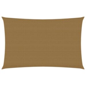 Pood24 päikesepuri, 160 g/m², pruunikashall, 3 x 5 m, HDPE