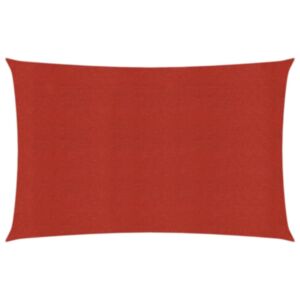 Pood24 päikesepuri 160 g/m² punane 2,5 x 4,5 m HDPE