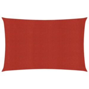 Pood24 päikesepuri 160 g/m² punane 3,5 x 4,5 m HDPE