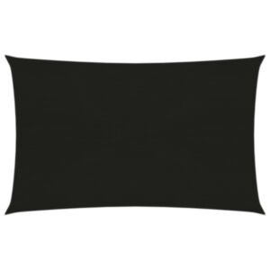 Pood24 päikesepuri 160 g/m² must, 2 x 4,5 m, HDPE