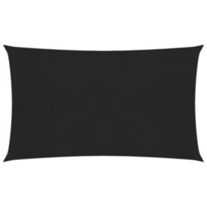 Pood24 päikesepuri 160 g/m² must, 2 x 5 m, HDPE