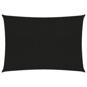 Pood24 päikesepuri 160 g/m² must, 2,5 x 4 m, HDPE