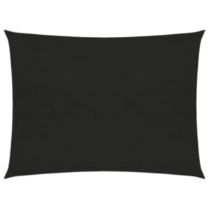 Pood24 päikesepuri 160 g/m², must, 3 x 4 m, HDPE