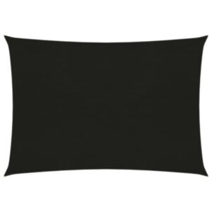 Pood24 päikesepuri 160 g/m² must, 3,5 x 5 m, HDPE