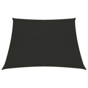 Pood24 päikesepuri 160 g/m² must, 4/5 x 3 m HDPE