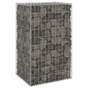 POOD24 стена из габиона с покрытием, оцинкованная сталь, 60 x 50 x 100 см