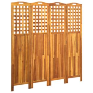 Pood24 4 paneeliga sirm, 161x2x170 cm, akaatsiapuit