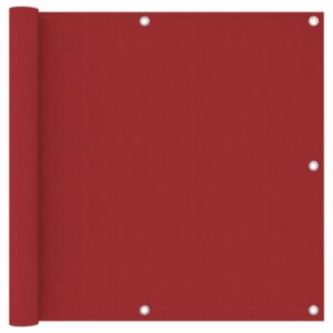 Pood24 rõdusirm, punane, 90 x 500 cm, oxford-kangas