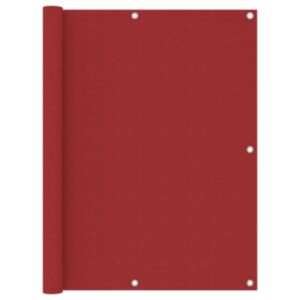 Pood24 rõdusirm, punane, 120 x 500 cm, oxford-kangas
