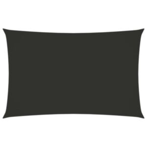 Pood24 oxford-kangast päikesepuri, ristkülik, 2,5 x 5 m antratsiit