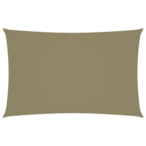 Pood24 oxford-kangast päikesepuri, ristkülik, 2 x 4,5 m, beež
