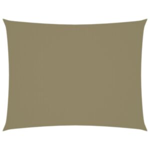 Pood24 oxford-kangast päikesepuri, ristkülikukujuline, 2,5 x 3,5 m, beež