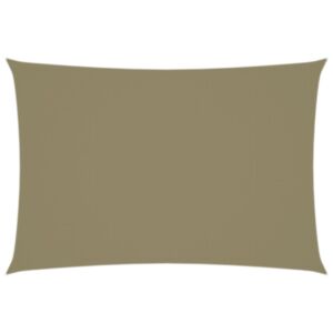 Pood24 oxford-kangast päikesepuri, ristkülikukujuline, 2,5x4,5 m, beež