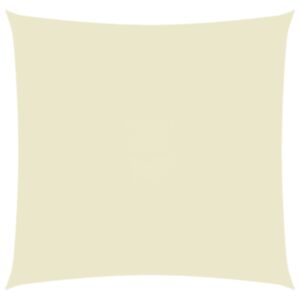 Pood24 oxford-kangast päikesepuri, kandiline, 4 x 4 m, kreemjas