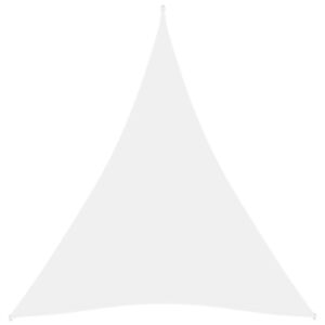 Pood24 päikesepuri, oxford-kangast, kolmnurkne, 5 x 7 x 7 m, valge