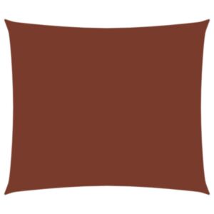 Pood24 oxford-kangast päikesepuri ristkülikukujuline 3,5x5 m terrakota