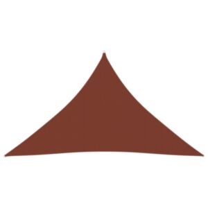 Pood24 päikesepuri, oxford-kangas, kolmnurk, 2,5x2,5x3,5 m, terrakota