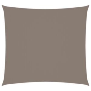 Pood24 oxford-kangast päikesepuri, kandiline, 3 x 3 m, pruunikashall