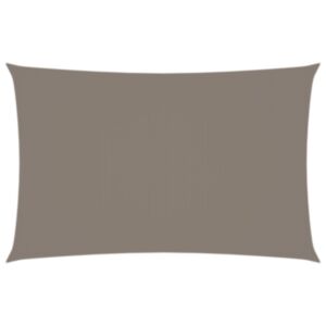 Pood24 oxford-kangast päikesepuri, ristkülik, 2 x 5 m pruunikashall