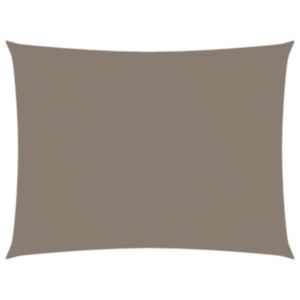 Pood24 oxford-kangast päikesepuri, ristkülik, 2,5x3,5 m pruunikashall