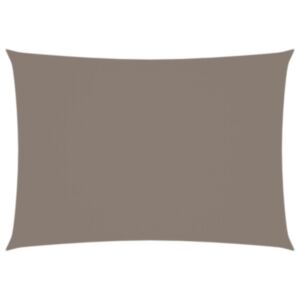 Pood24 oxford-kangast päikesepuri ristkülik 3,5 x 5 m pruunikashall