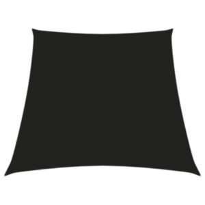 Pood24 oxford-kangast päikesepuri trapets, 3/4x3 m, must