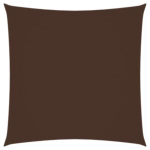 Pood24 oxford-kangast päikesepuri, kandiline, 3,6 x 3,6 m, pruun