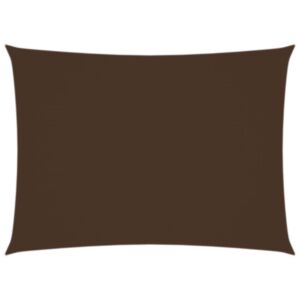 Pood24 oxford-kangast päikesepuri, ristkülik, 2 x 3,5 m, pruun