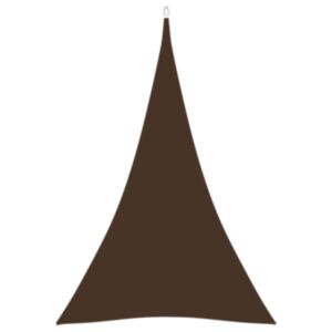Солнечные часы POOD24, ткань оксфорд, треугольная, 3 x 4 x 4 м, коричневые