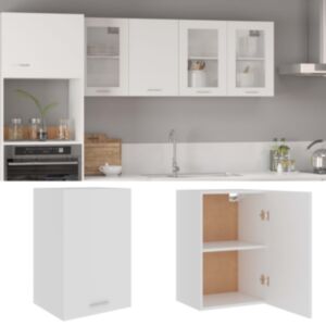 Pood24 rippuv köögikapp, valge, 39,5 x 31 x 60 cm, puitlaastplaat