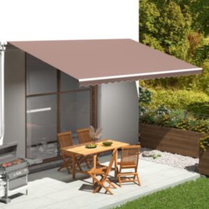 Pood24 varikatuse asenduskangas, pruun, 5x3 m