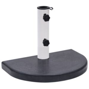 Pood24 päevavarju alus, must, 40 x 28 x 4 cm, graniit